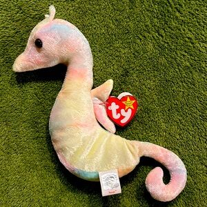 Seahorse Neon Ty Beanie Babie